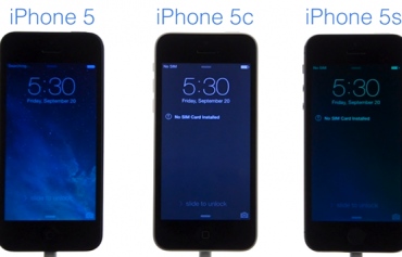 iPhone 5 vs iPhone 5c vs iPhone 5s - test velocidad arranque