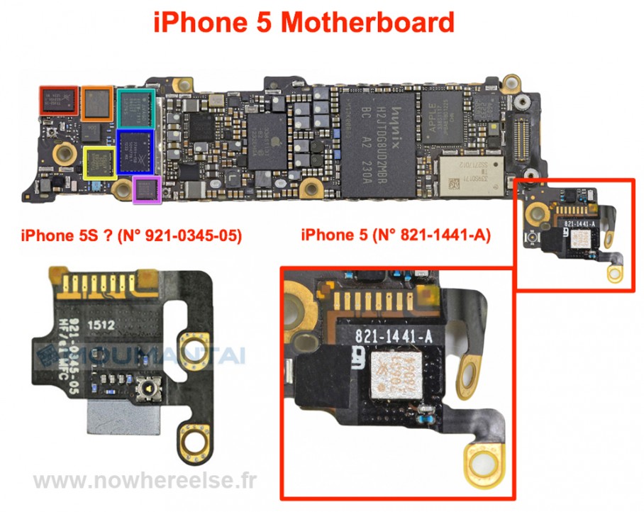 iPhone 5S Mother Board
