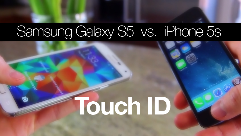 Comparativa Touch ID - GS5 iPhone 5s