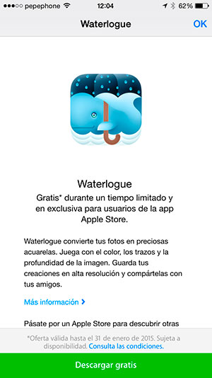 waterlogue app store