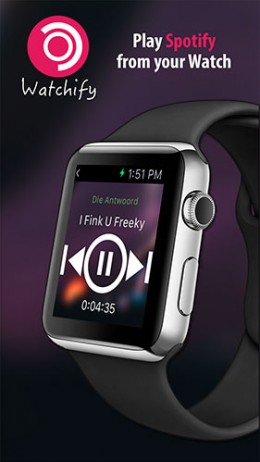 Reproducir Spotify desde el Apple Watch con Watchify